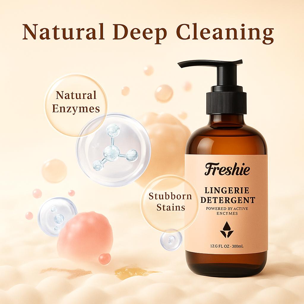 Freshie Lingerie Detergent – Deep Clean for Sweat & Blood Stains, Long-Lasting Scent, Made for Women’s Daily Care