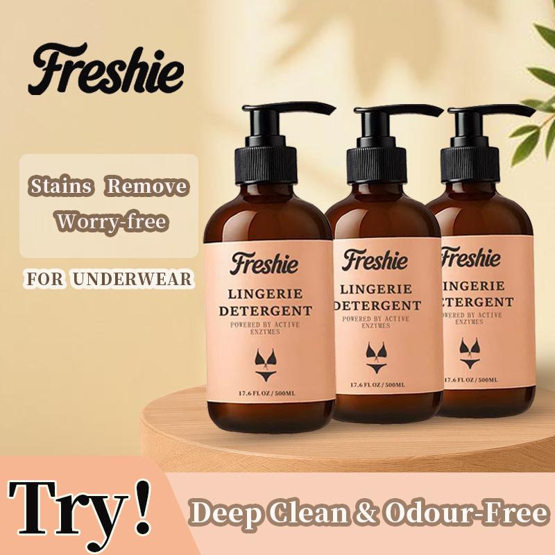 Freshie Lingerie Detergent – Deep Clean for Sweat & Blood Stains, Long-Lasting Scent, Made for Women’s Daily Care