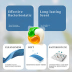 Freshie Perfume Laundry Pods – 8 in 1 Formula, Freesia & Pear Scent, Deep Clean & Skin-Friendly